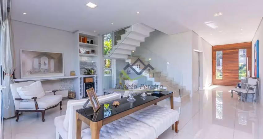 Casa com 4 dormitórios à venda, 459 m² por r$ 4.900.000 - alphaville - santana de parnaíba/sp