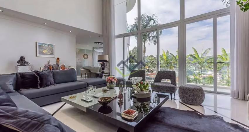 Casa com 5 dormitórios à venda, 900 m² por r$ 7.800.000 - alphaville - santana de parnaíba/sp