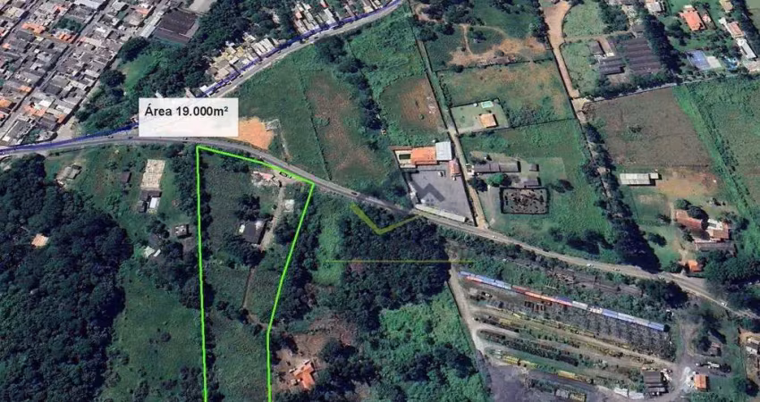 Área à venda, 19000 m² por r$ 3.000.000 - parque residencial casa branca - suzano/sp