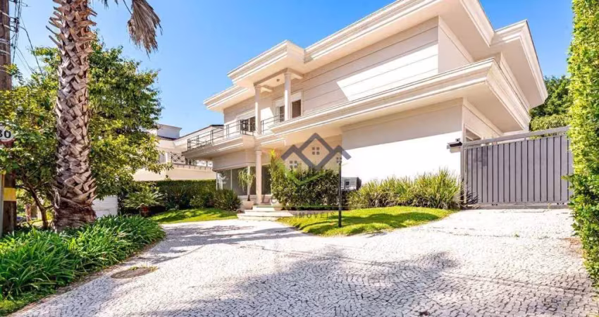Casa com 4 dormitórios à venda, 530 m² por r$ 9.700.000 - alphaville - santana de parnaíba/sp