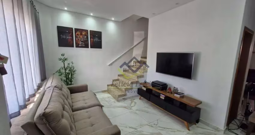 Sobrado com 2 dormitórios à venda, 88 m² por r$ 580.000 - jardim santa helena - poá/sp