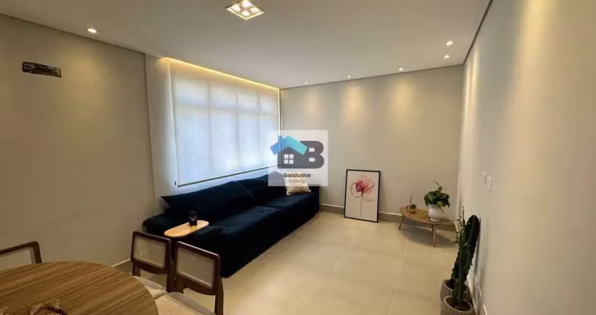 Apartamento com 3 quartos, gonzaga, santos - r$ 670 mil, cod: 328
