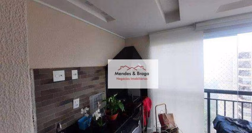 Apartamento com 2 dormitórios à venda, 68 m² por R$ 630.000,00 - Jardim Flor da Montanha - Guarulhos/SP