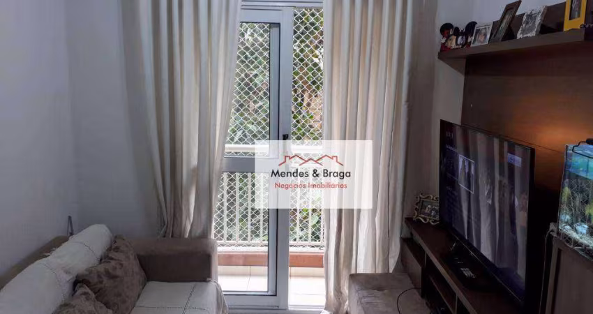 Apartamento com 2 dormitórios à venda, 52 m² por R$ 280.000,00 - Tremembé - São Paulo/SP