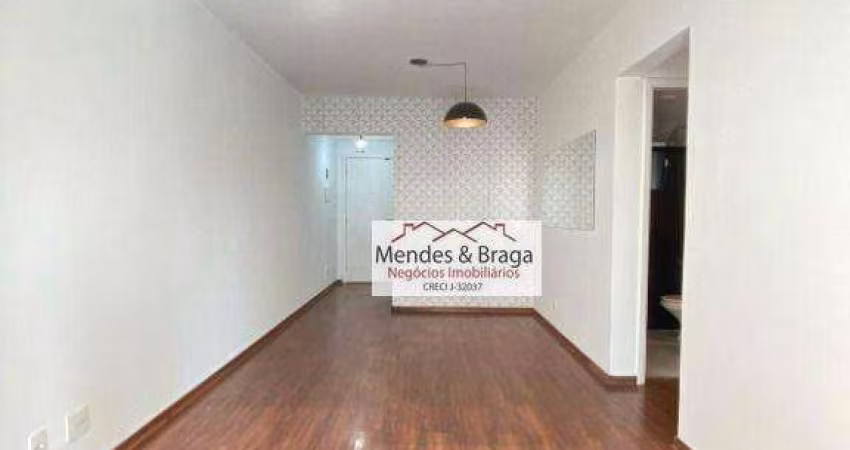Apartamento com 3 dormitórios à venda, 75 m² por R$ 665.000,00 - Vila Augusta - Guarulhos/SP