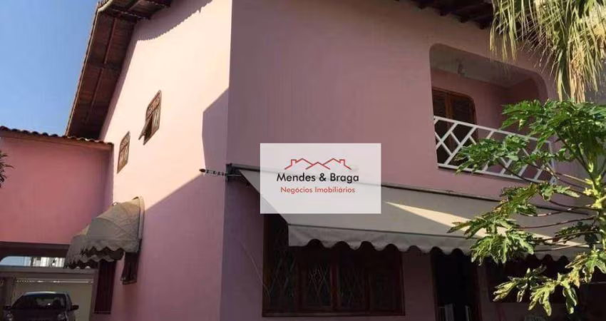 Sobrado com 3 dormitórios à venda, 380 m² por R$ 2.500.000,00 - Vila Rosália - Guarulhos/SP