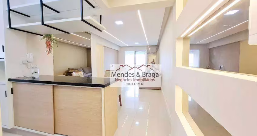 Apartamento com 3 dormitórios à venda, 75 m² por r$ 839.000 - suprema - porteira fechada