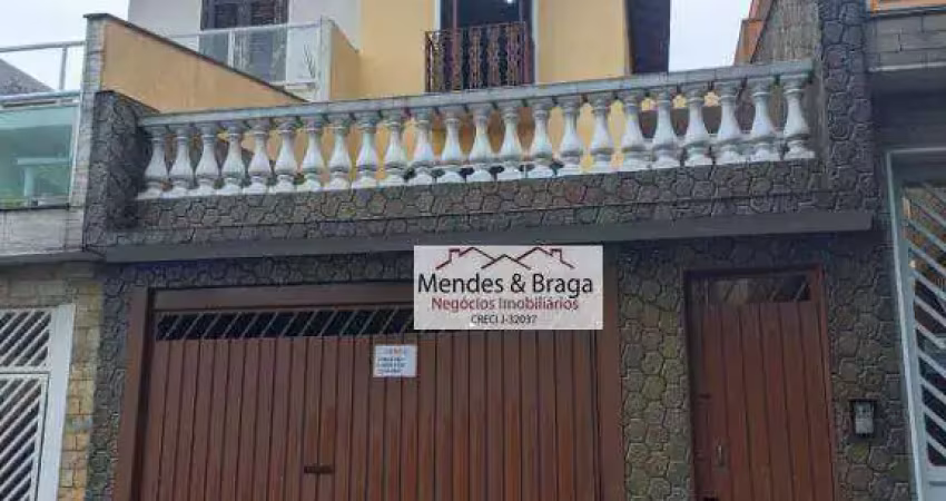 Sobrado com 3 dormitórios, 165 m² - venda por r$ 885.000,00 ou aluguel por r$ 4.540,00/mês - vila mazzei - são paulo/sp