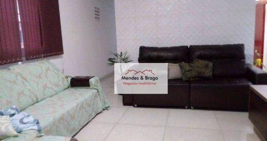 Sobrado com 3 dormitórios à venda, 125 m² por R$ 450.000,00 - Jardim Presidente Dutra - Guarulhos/SP