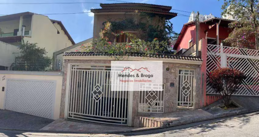 Sobrado com 3 dormitórios à venda, 430 m² por r$ 1.750.000,00 - conjunto residencial santa terezinha - são paulo/sp