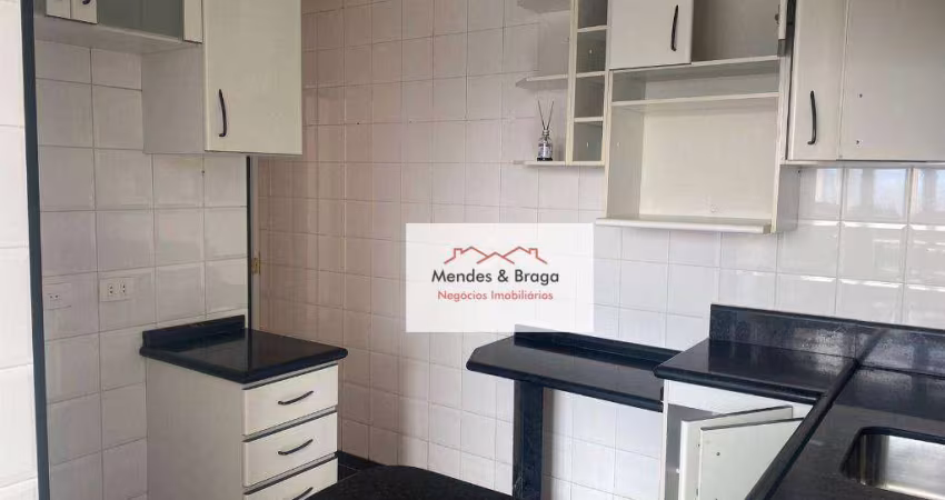 Apartamento com 2 dormitórios à venda, 60 m² por R$ 380.000,00 - Vila Rosália - Guarulhos/SP