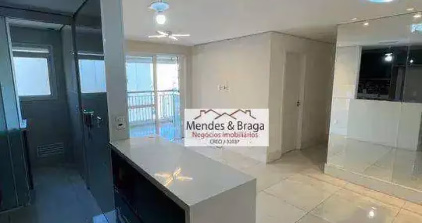 Apartamento com 2 dormitórios à venda, 68 m² por r$ 630.000,00 - jardim flor da montanha - guarulhos/sp