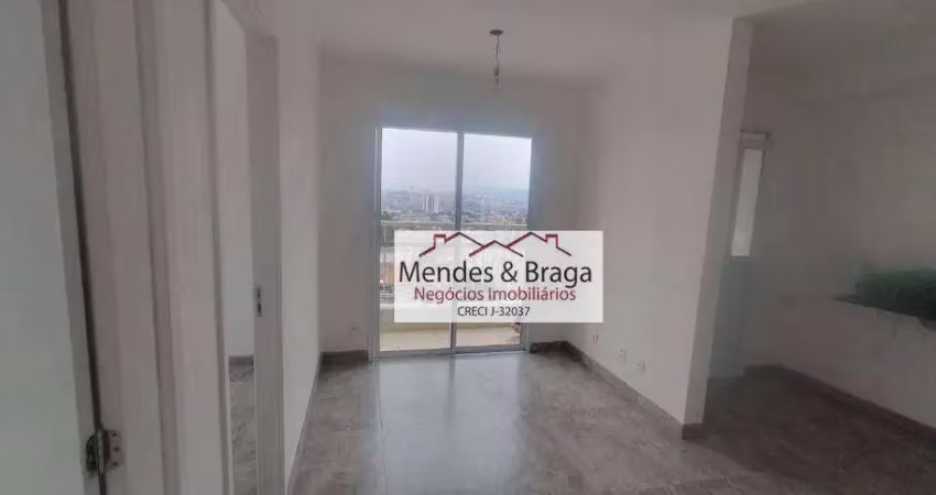 Apartamento para alugar, 43 m² por R$ 2.400,00/mês - Vila São João - Guarulhos/SP