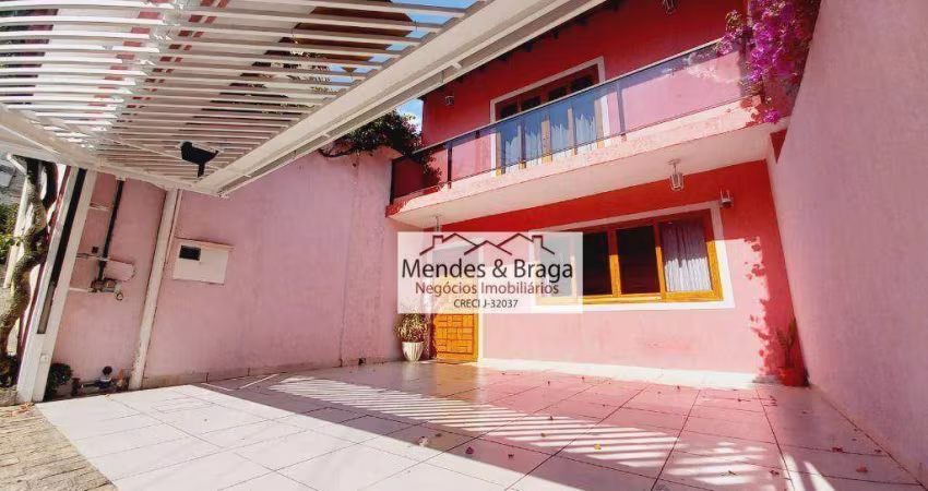 Casa com 3 dormitórios à venda, 212 m² por R$ 900.000 - Vila Augusta - Guarulhos/SP - Avalia Permuta - Apto na região