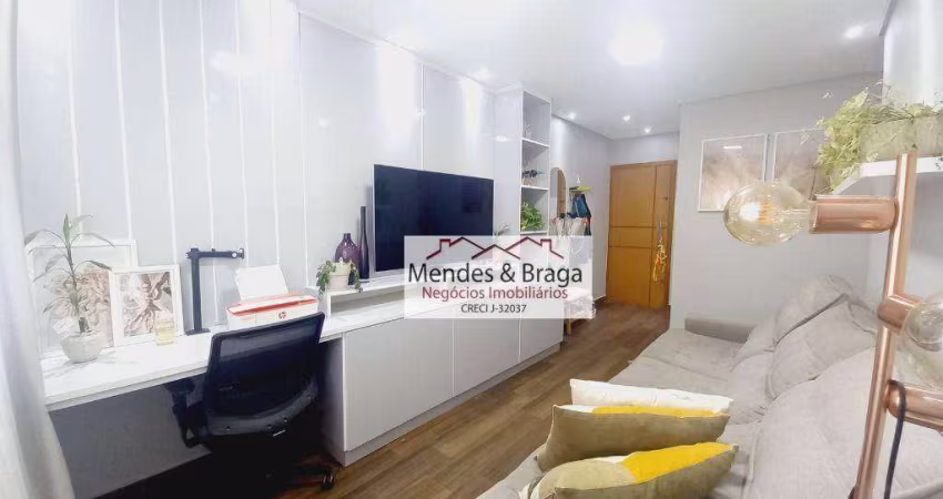 Apartamento à venda, 61 m² por R$ 310.000,00 - Vila Augusta - Guarulhos/SP