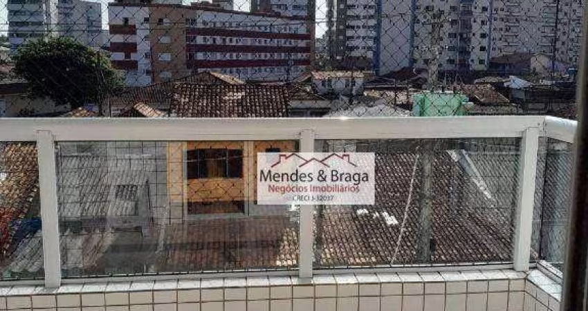 Apartamento com 2 dormitórios à venda, 65 m² por R$ 450.000,00 - Mirim - Praia Grande/SP
