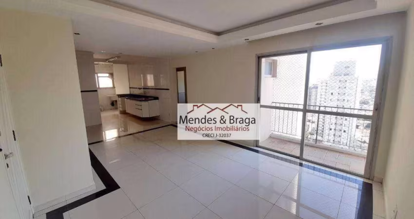 Apartamento com 3 dormitórios para alugar, 100 m² por R$ 3.500,00/mês - Santa Teresinha - São Paulo/SP