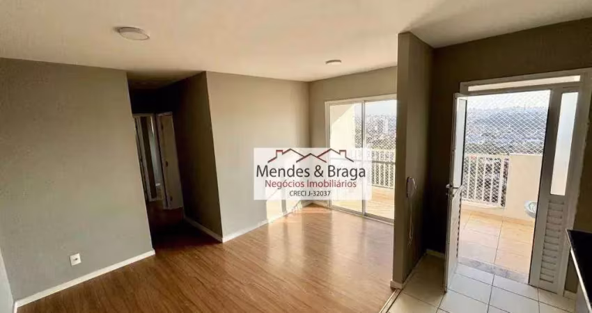 Apartamento com 2 dormitórios à venda, 57 m² por r$ 490.000,00 - vila galvão - guarulhos/sp