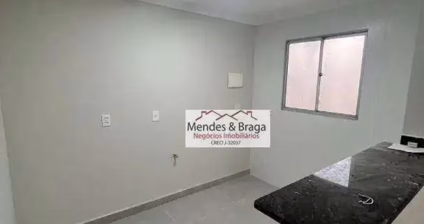 Apartamento com 2 dormitórios à venda, 45 m² por r$ 205.000,00 - água chata - guarulhos/sp