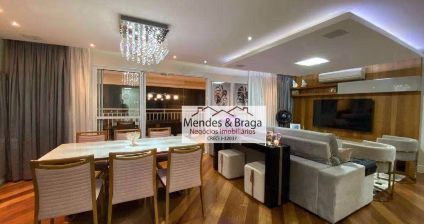 Apartamento com 2 dormitórios à venda, 110 m² por R$ 1.250.000,00 - Vila Augusta - Guarulhos/SP