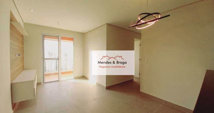 Apartamento à venda, 57 m² por R$ 420.000,00 - Vila Paulista - Guarulhos/SP