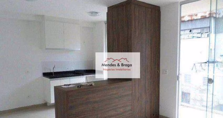 Studio com 1 dormitório à venda, 36 m² por R$ 320.900,00 - Vila Augusta - Guarulhos/SP