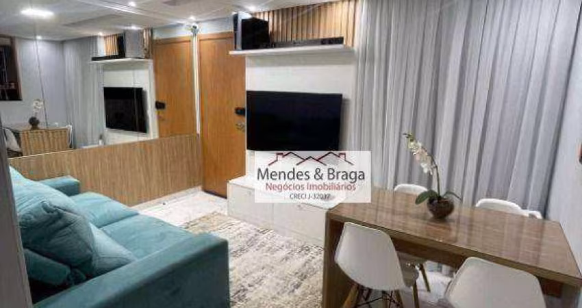 Apartamento com 2 dormitórios à venda, 39 m² por R$ 319.000,00 - São João - Guarulhos/SP