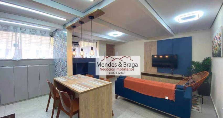 Apartamento com 3 dormitórios para alugar, 63 m² por R$ 3.630,00/mês - Parque Cecap - Guarulhos/SP