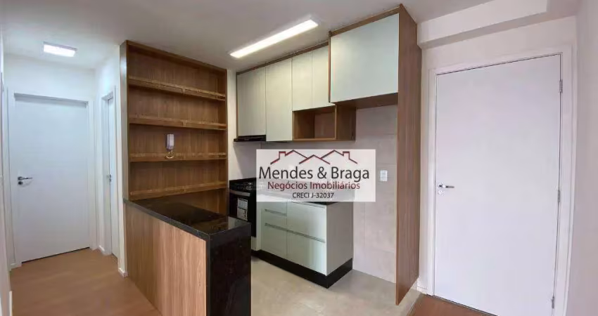Apartamento para alugar, 47 m² por R$ 2.937,54/mês - Vila Augusta - Guarulhos/SP
