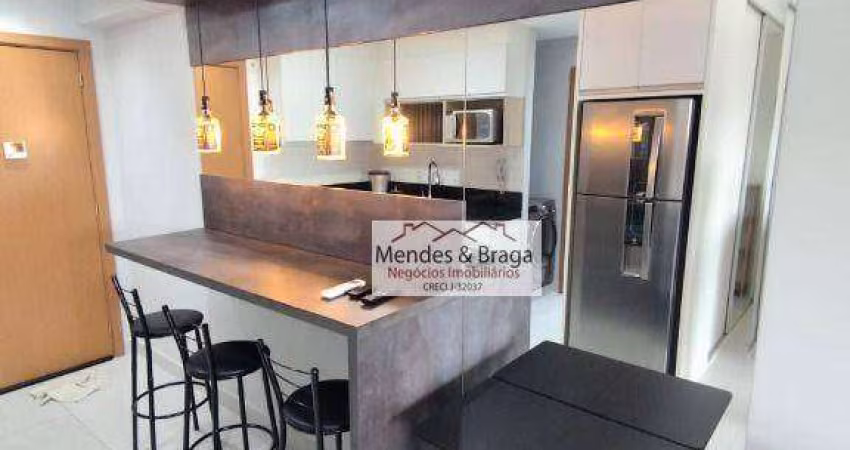 Studio com 1 dormitório para alugar, 38 m² por R$ 3.200,00/mês - Centro - Guarulhos/SP