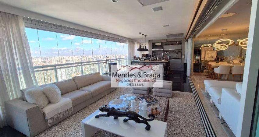 Apartamento com 4 dormitórios à venda, 280 m² por R$ 6.500.000,00 - Vila Regente Feijó - São Paulo/SP