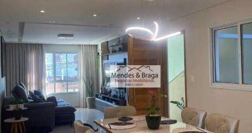 Sobrado com 3 dormitórios à venda, 122 m² por R$ 1.150.000,00 - Jardim Santa Mena - Guarulhos/SP