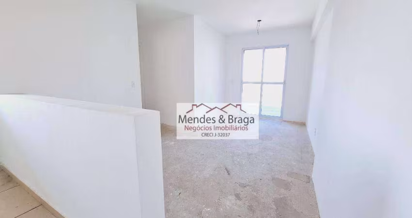 Apartamento com 2 dormitórios à venda, 57 m² por R$ 325.000,00 - Vila Paulista - Guarulhos/SP