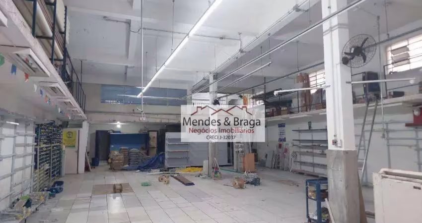 Galpão para alugar, 426 m² por r$ 27.275,00/mês - vila augusta - guarulhos/sp
