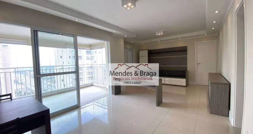 Apartamento com 3 dormitórios à venda, 86 m² por r$ 870.000,00 - vila augusta - guarulhos/sp