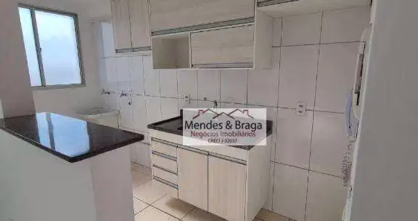 Apartamento com 2 dormitórios, 45 m² - venda por r$ 320.000,00 ou aluguel por r$ 1.963,39/mês - vila augusta - guarulhos/sp