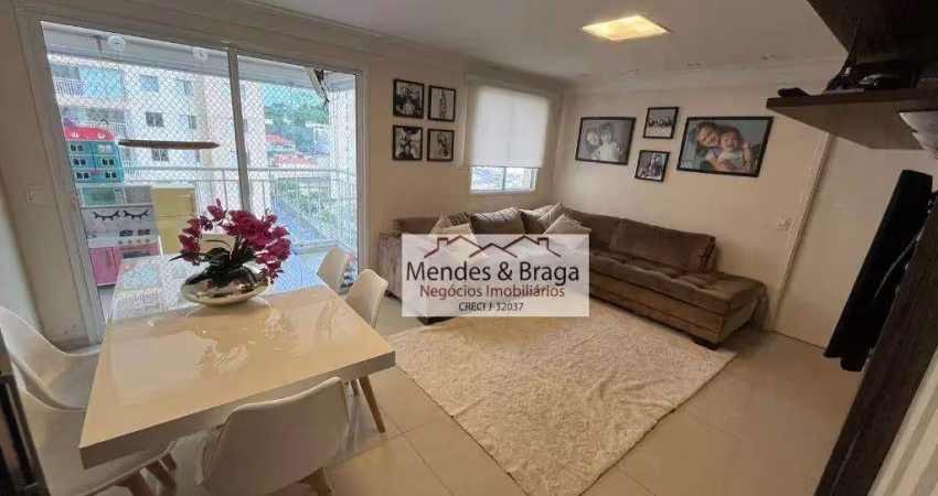 Apartamento com 3 dormitórios à venda, 114 m² por r$ 1.055.000,00 - centro - guarulhos/sp