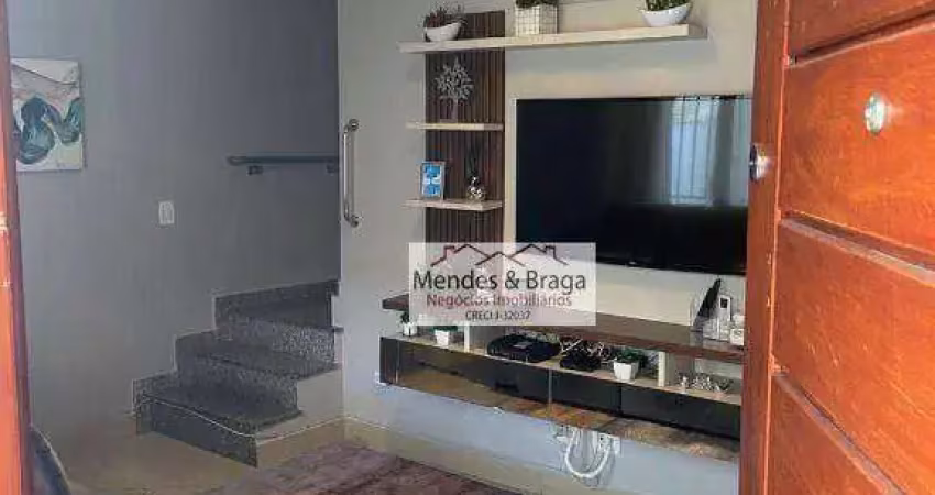 Sobrado com 3 dormitórios à venda, 71 m² por r$ 595.000,00 - vila nivi - são paulo/sp