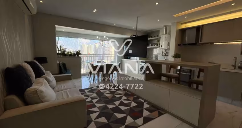 Apartamento 2 quartos com suíte, sacada gourmet e lazer completo no bairro santa paula - são caetano