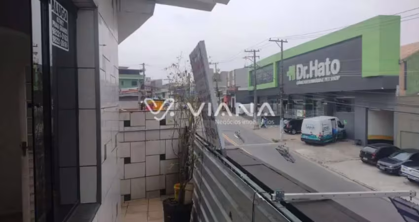 Loja/salão comercial para locação no bairro vila lucinda em santo andré