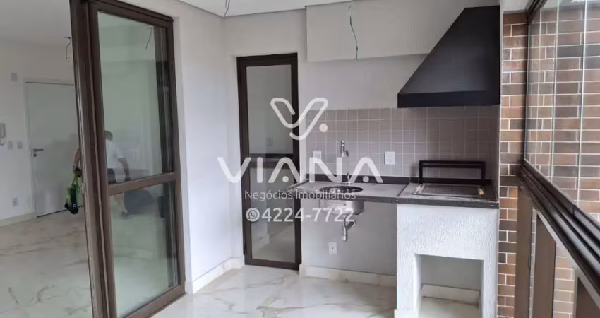 Apartamento 117m² 3 suítes para locação, vila assunção, santo andré