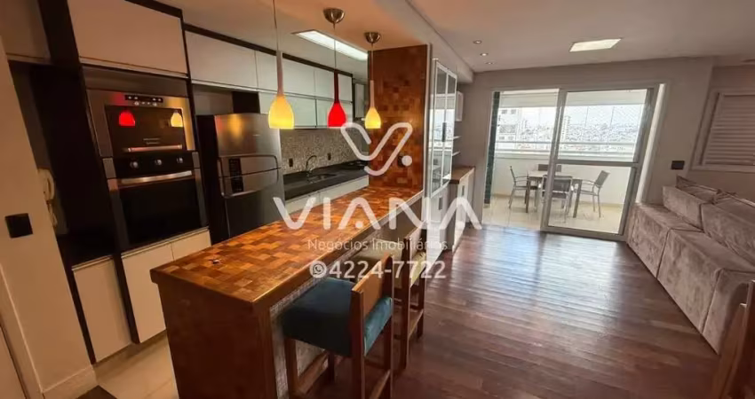 Apartamento Varanda Gourmet, Bairro Barcelona, São Caetano