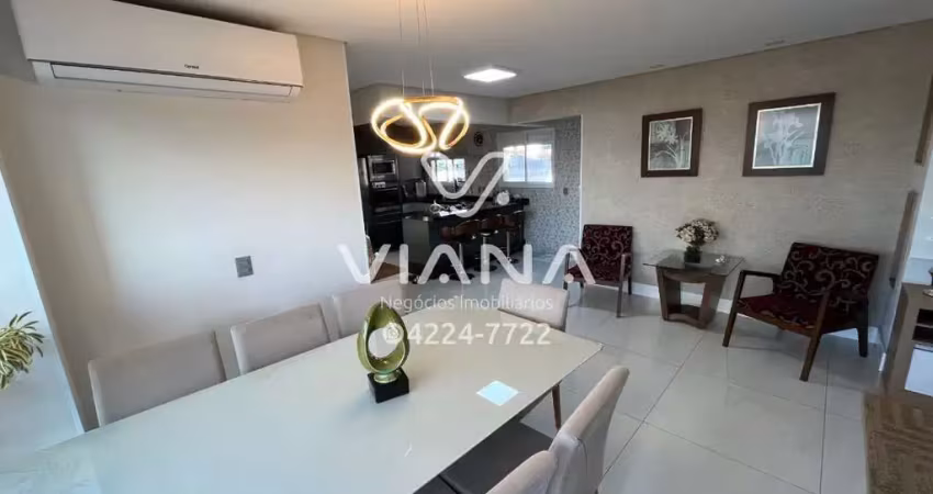 Apartamento com varanda gourmet e 3 suítes no bairro barcelona - torre única e 122m² de conforto
