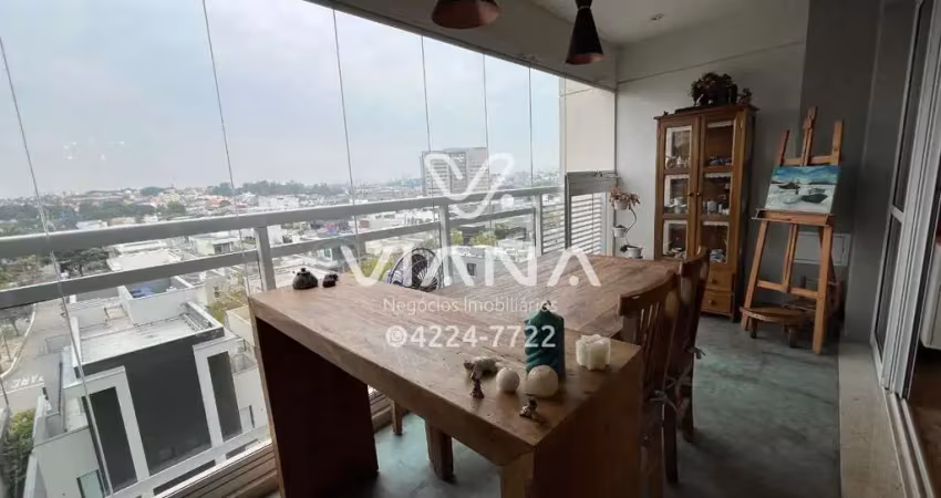 Apartamento à venda com 2 suítes e sacada gourmet no bairro espaço cerâmica - são caetano do sul
