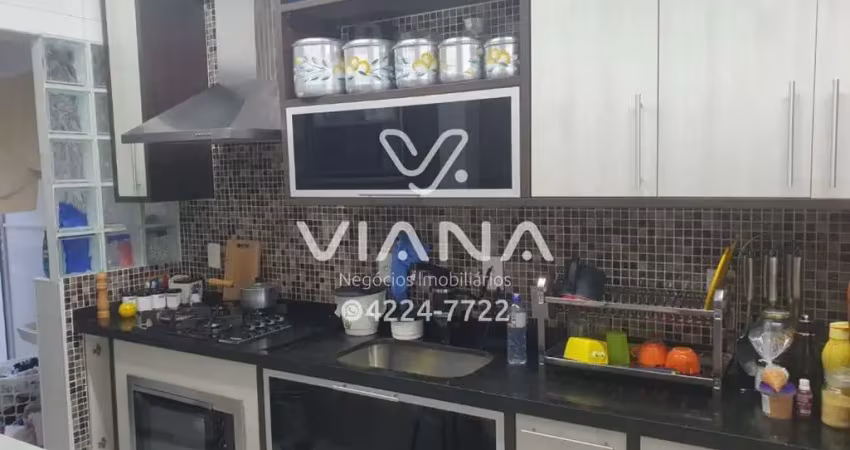 Apartamento 2 dormitórios com quintal privativo à venda no bairro barcelona em são caetano do sul