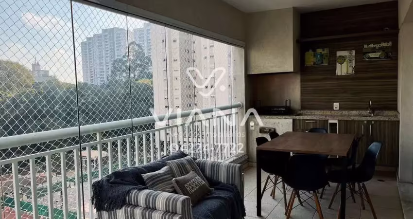 Apartamento 3 suítes com varanda gourmet no condomínio pateo catalunya - são caetano do sul
