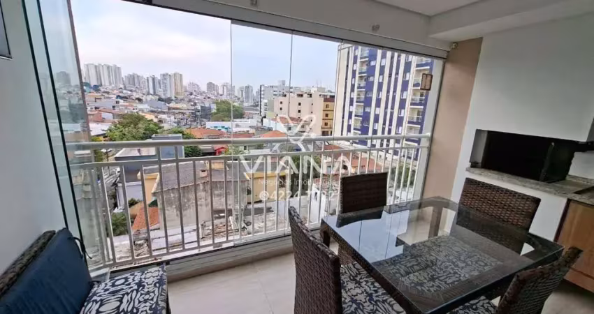 Apartamento com varanda gourmet no bairro santa maria em são caetano