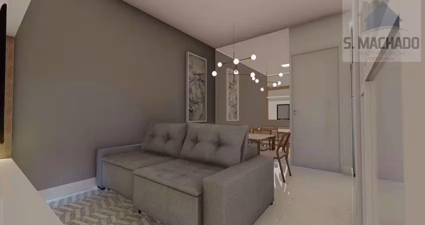 Apartamento para venda em santo andré, jardim das maravilhas, 2 dormitórios, 1 banheiro, 1 vaga