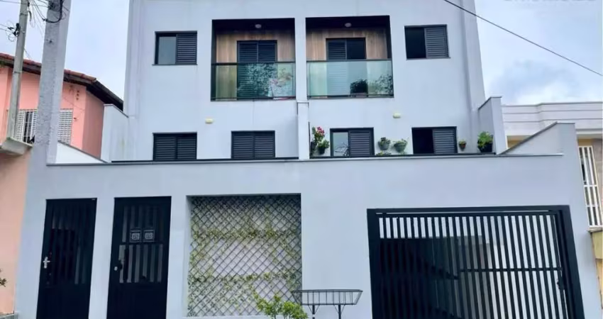Apartamento para venda em santo andré, vila pires, 2 dormitórios, 1 banheiro, 1 vaga