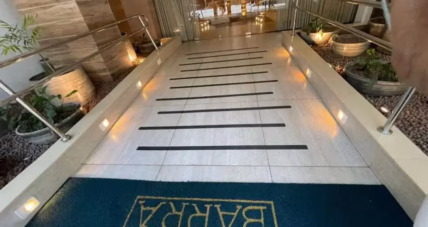 Apartamento 1/4 na barra, varanda ampla, vista mar, salvador- ba